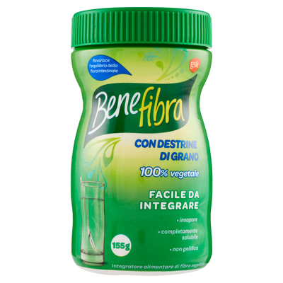 Benefibra Integratore di Fibre Alimentari integratore Intestino Insapore 155 g,  Benefibra Integratore di Fibre Alimentari integratore Intestino Insapore 155 g