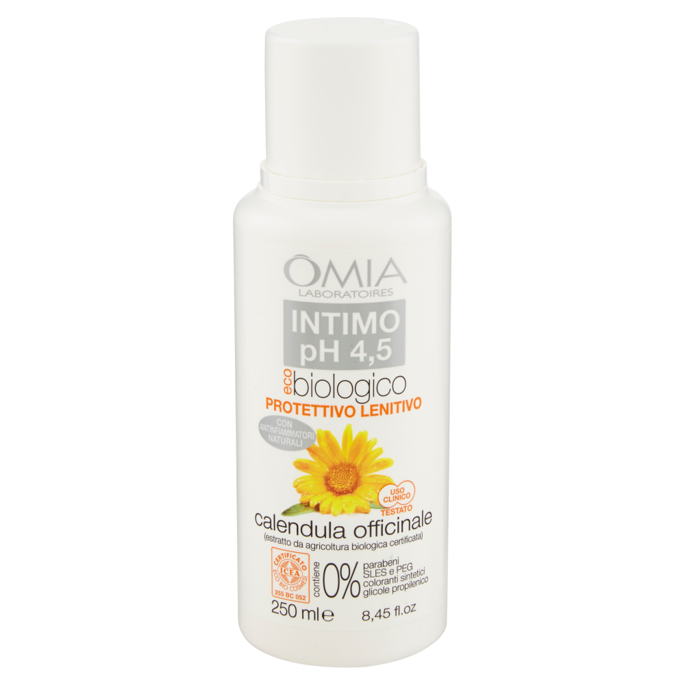 Omia Ecobiologico Calendula Intimo pH 4.5 250ml - -