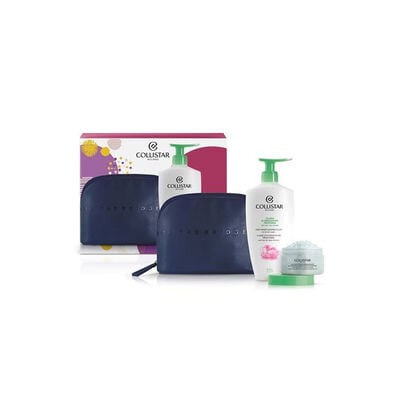 Collistar Pochette Blu - Fluido di Idratazione Profonda + Talasso-Scrub Igienizzante