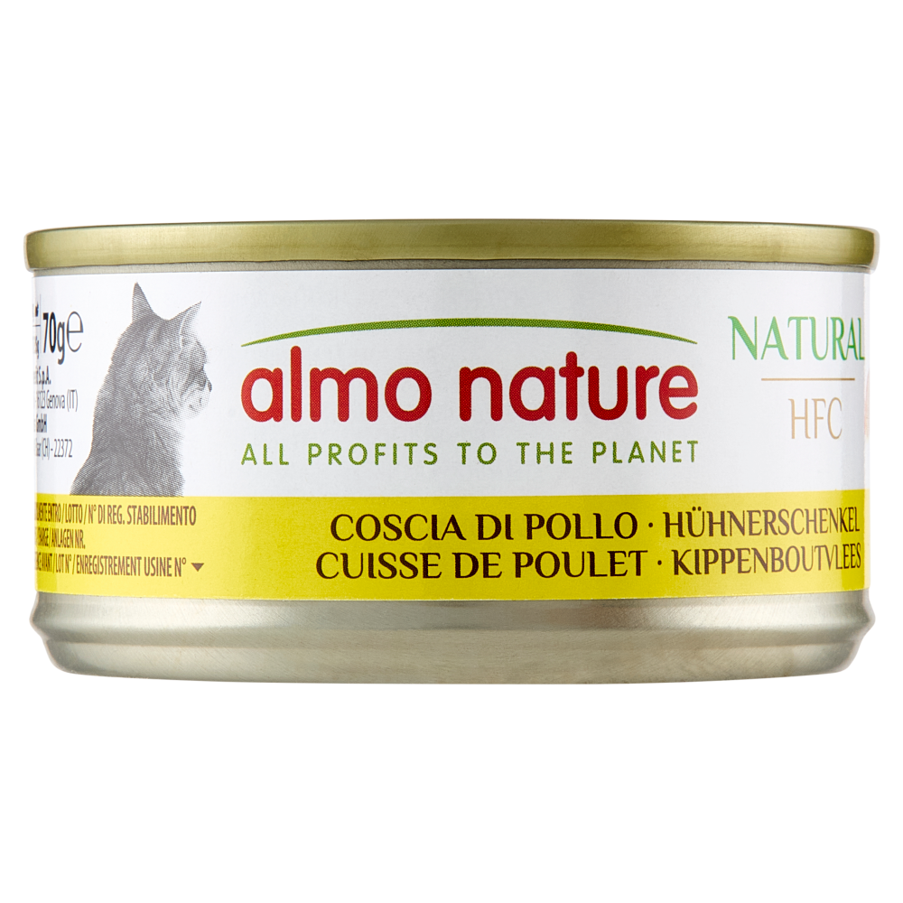 Almo Nature HFC Natural con Coscia di Pollo per Gatti - 70 g, 12 pezzi - Immagine 6