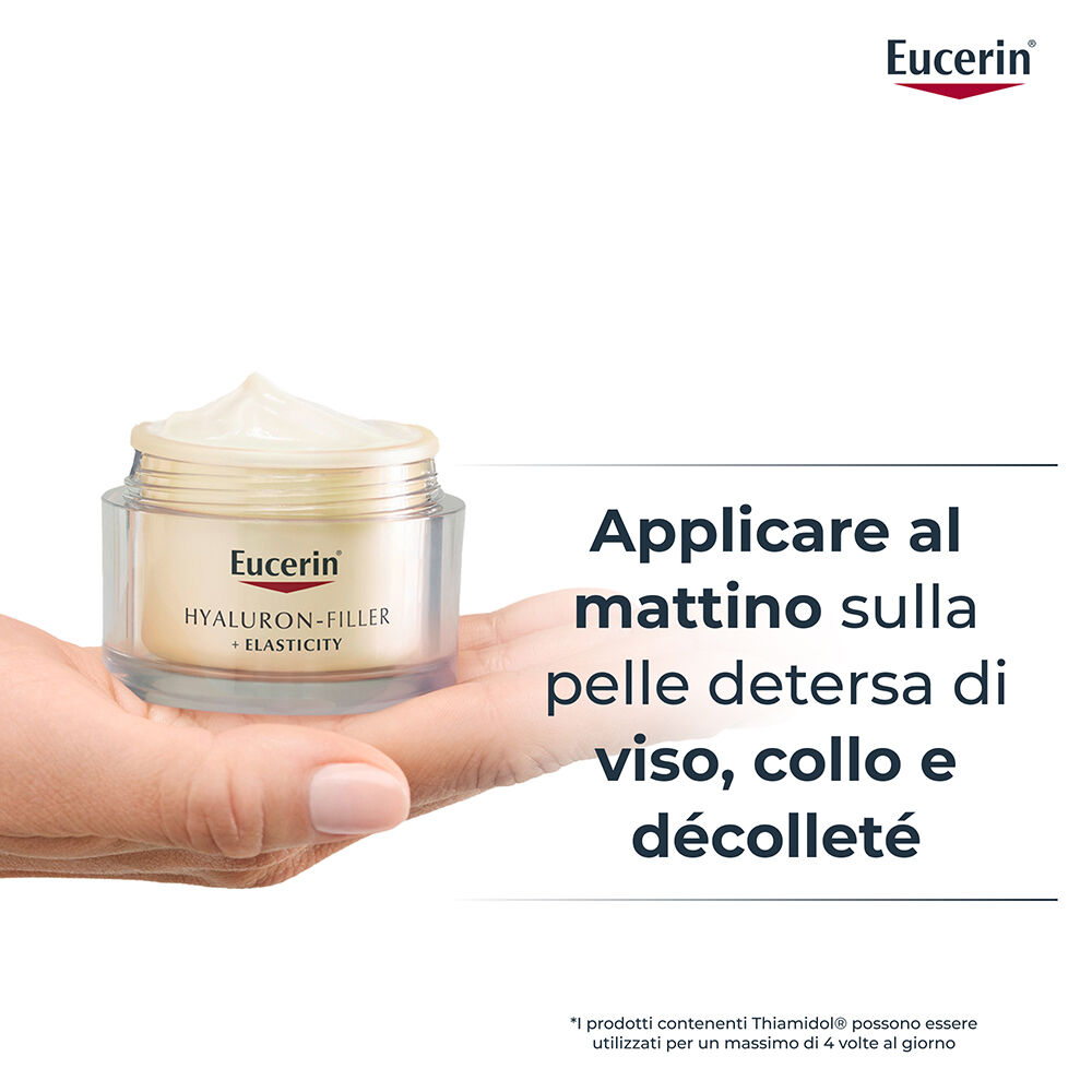 Eucerin Hyaluron-Filler + Elasticity Crema giorno Spf 15 50 ml, , large