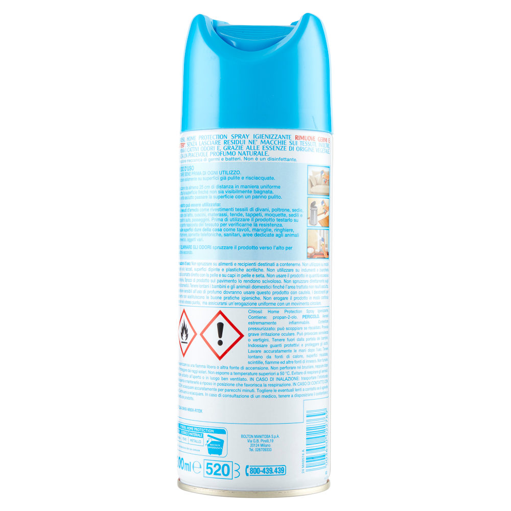 Citrosil Home Protection Spray Igienizzante con Essenze di Menta 300 ml, , large