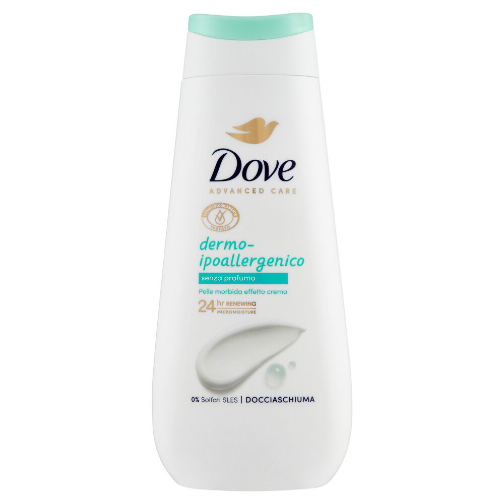 Dove Doccia Dermoipoallergenico 225 ml	, , large