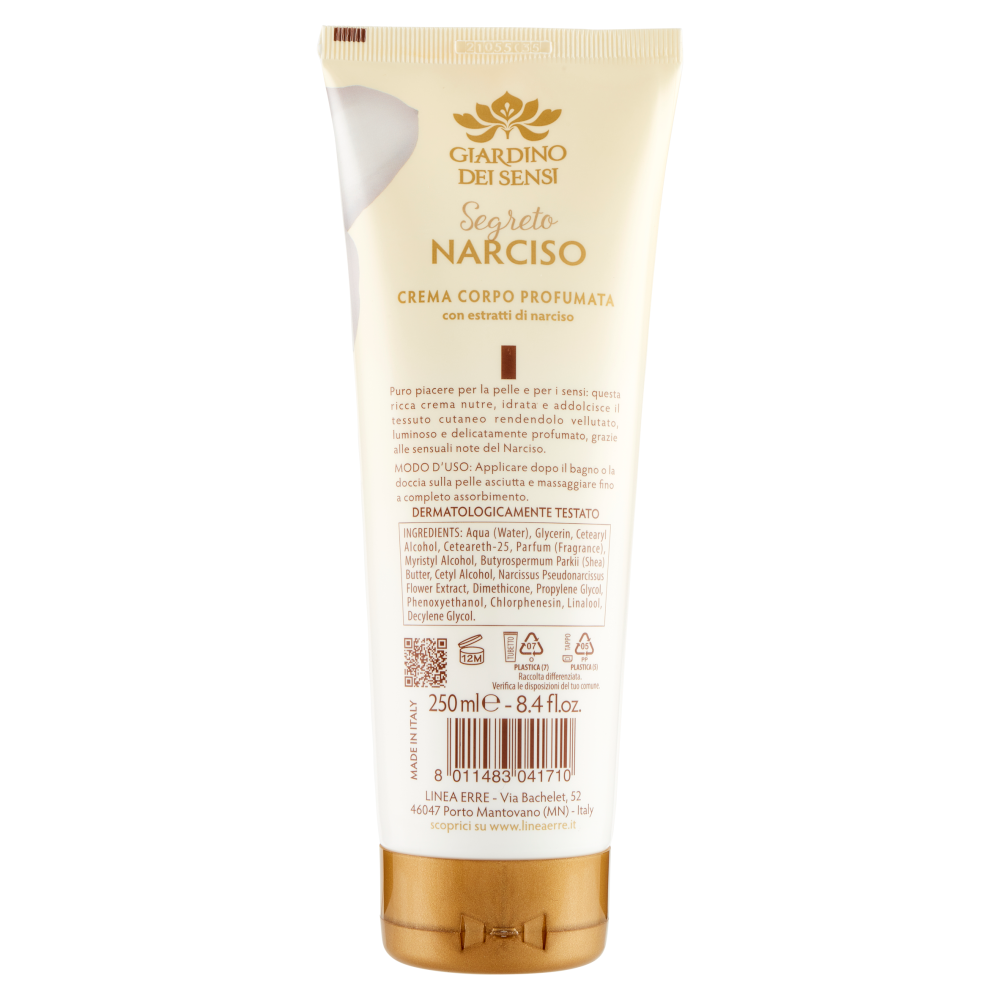 Giardino dei Sensi Segreto Narciso Crema Corpo Profumata 250 ml, , large