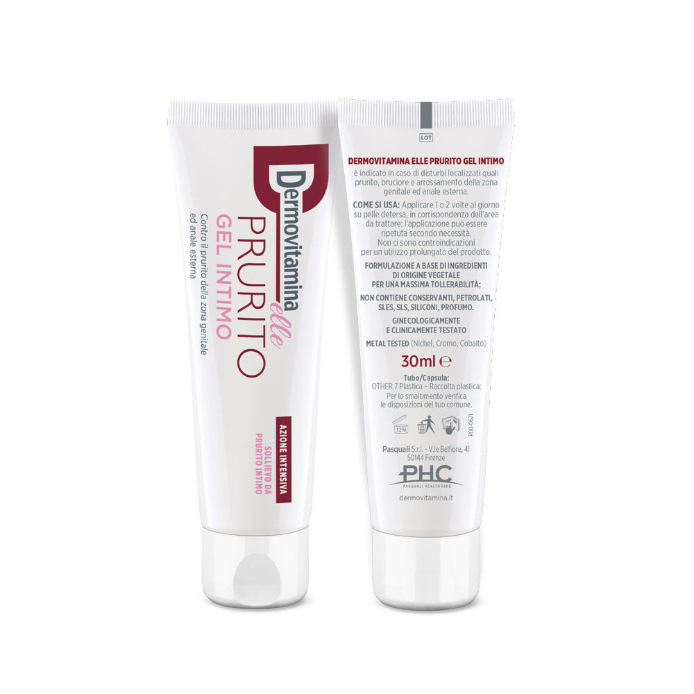 Descrizione Dermovitamina Elle Prurito Gel Intimo 30 ml, , large