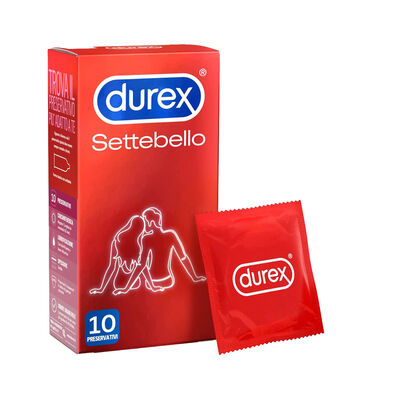 Durex Preservativi Settebello Super Sottile 10 Profilattici