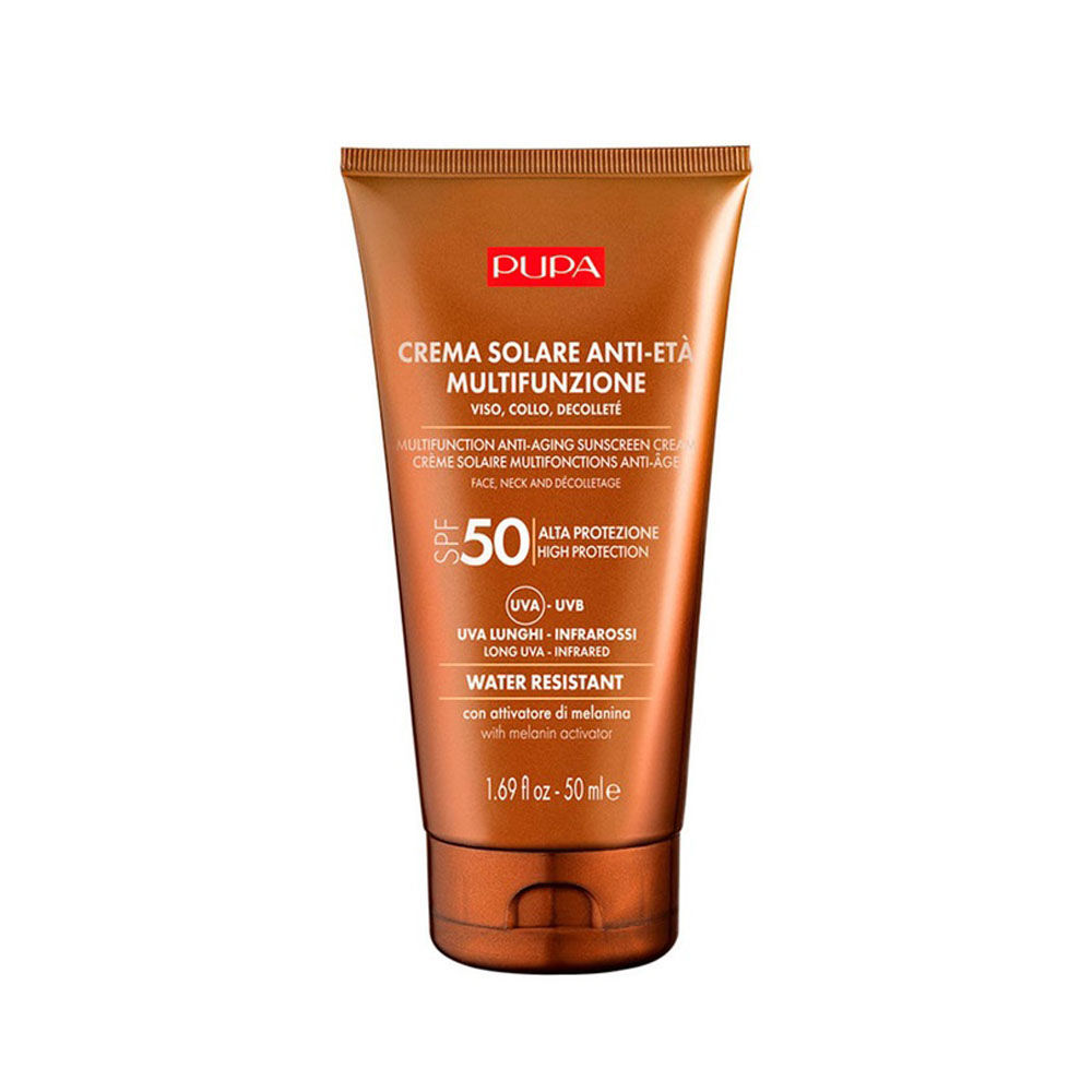 Pupa Crema solare Multifunzione Anti-Et&agrave; SPF50+ 50 ml, , large