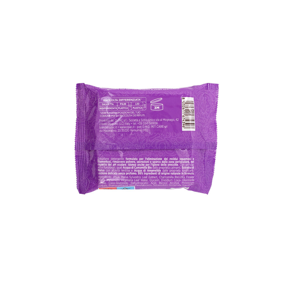 Petup Salviette Detergenti Occhi e Orecchie 15 Pezzi, , large