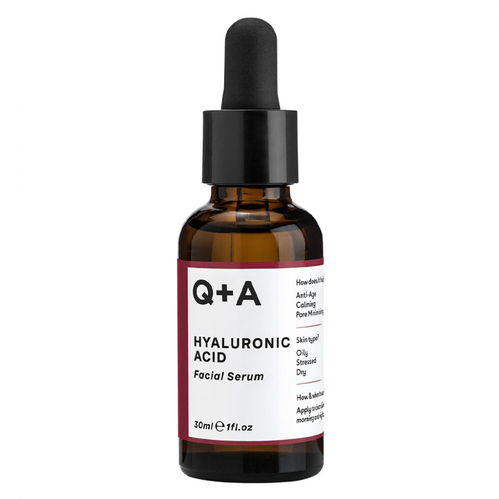 Q+A Hyaluronic Acid Facial Serum &ndash; Siero Anti‑Rughe Idratante 30 ml, , large