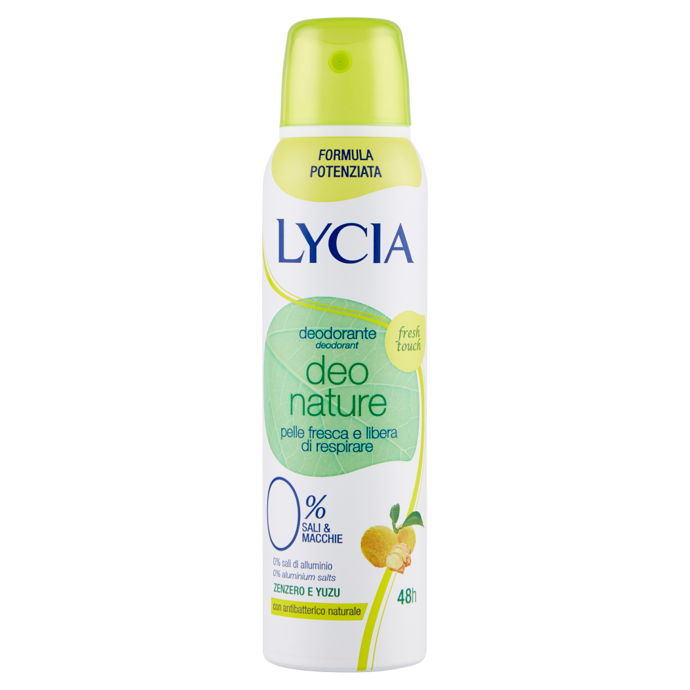 Lycia Nature Fresh Touch Deodorante Spray 150 ml, , large
