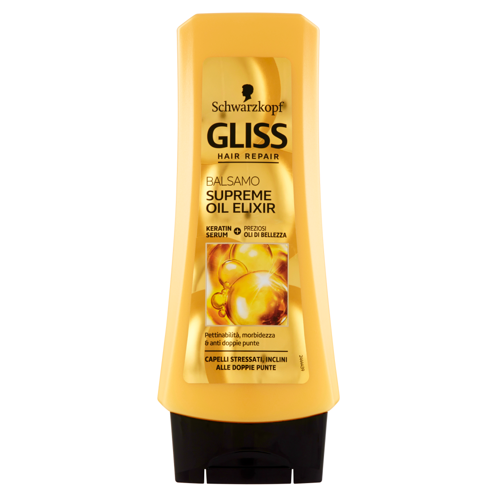 Gliss Hair Repair Supreme Oil Elixir Balsamo 200 ml, , large
