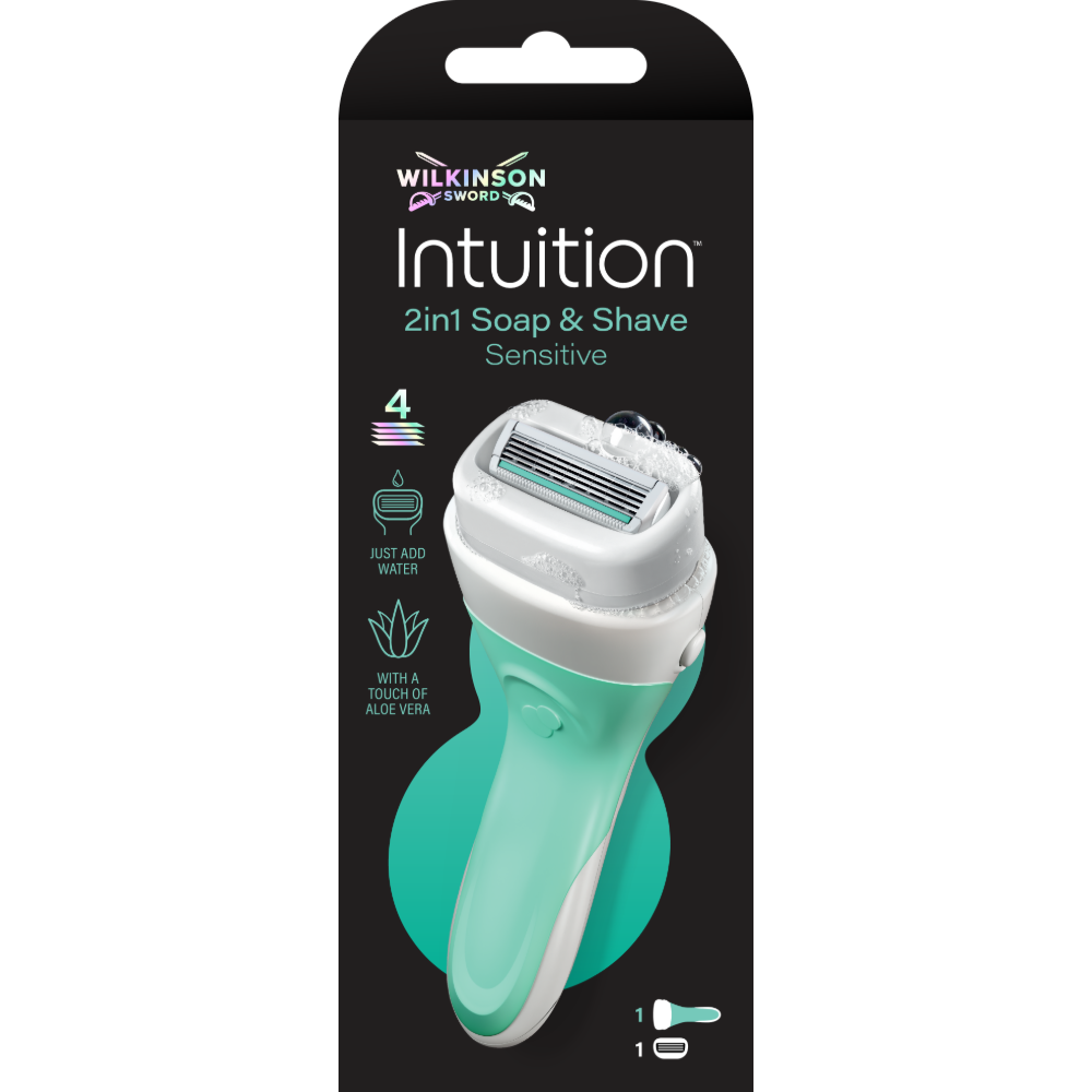 Wilkinson Sword Rasoio Intuition 2in1 Sensitive Care, , large
