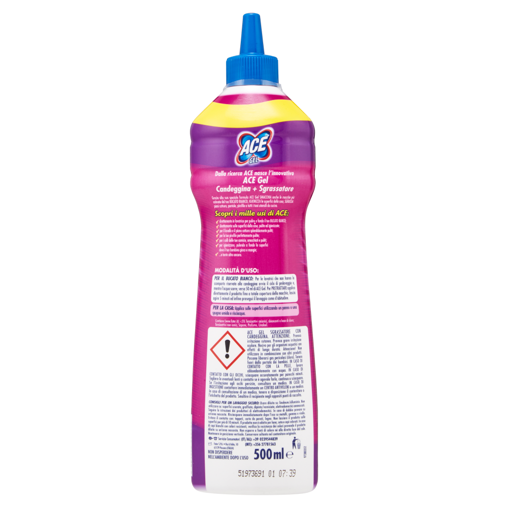Ace Candeggina Gel 500ml, , large