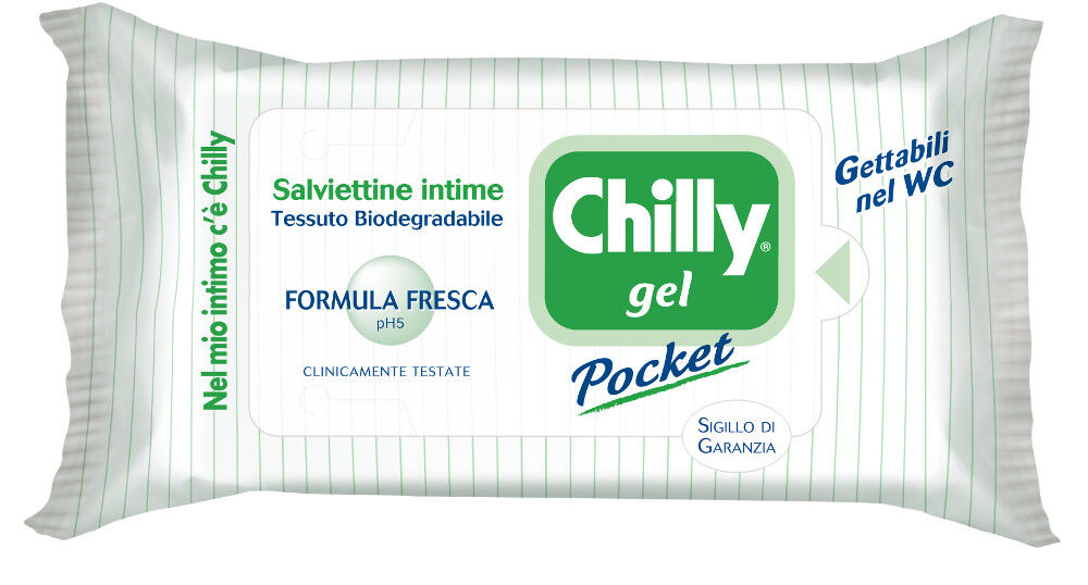 Chilly Salviette Intime Rinfrescanti 12 Pezzi - -
