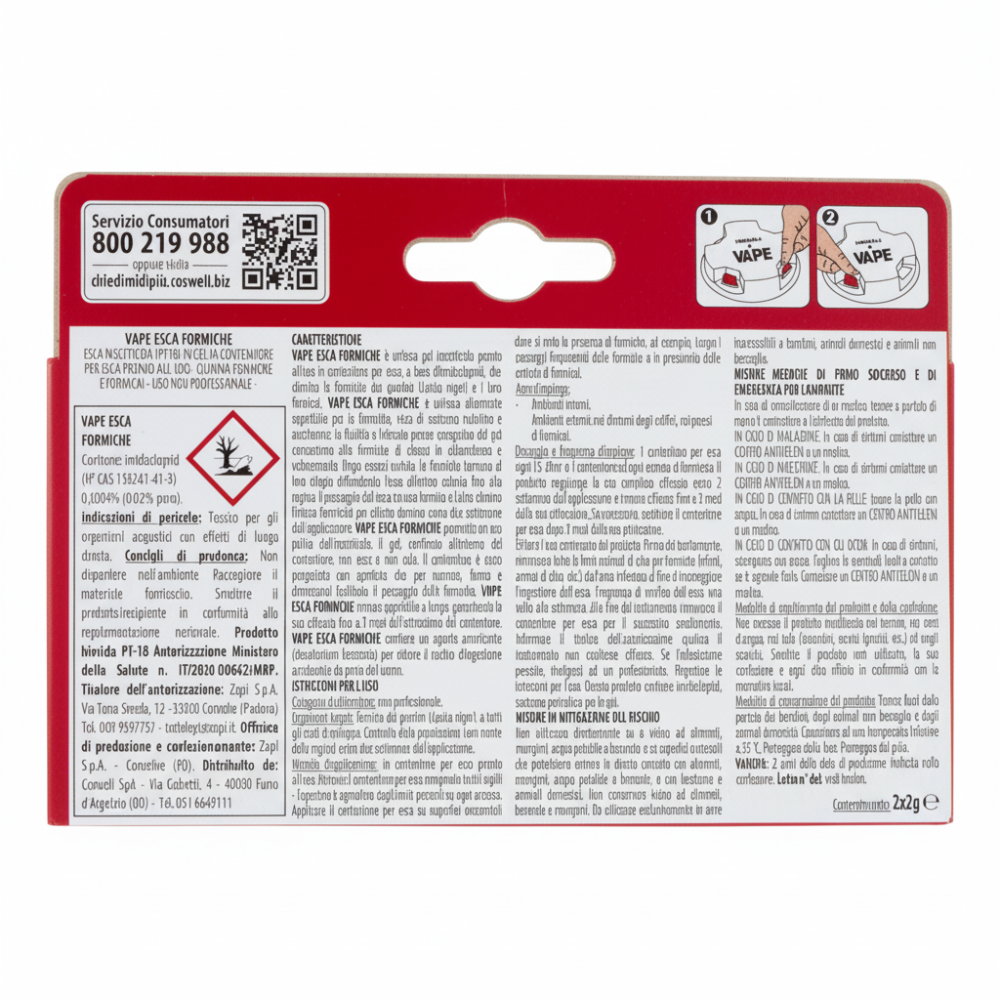 Vape Esca Formiche 2 Esche, , large