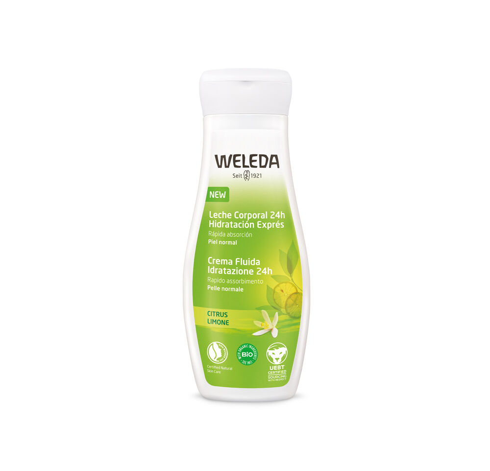 Weleda Crema Fluida Idratazione 24H 200 ml - -
