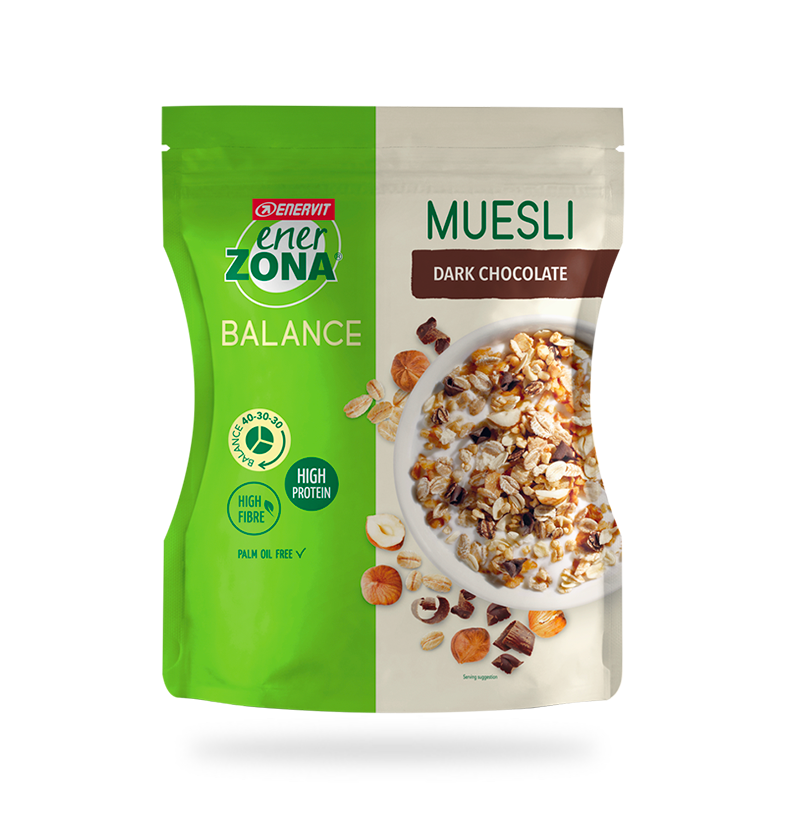 Enerzona Muesli Dark Chocolate - -