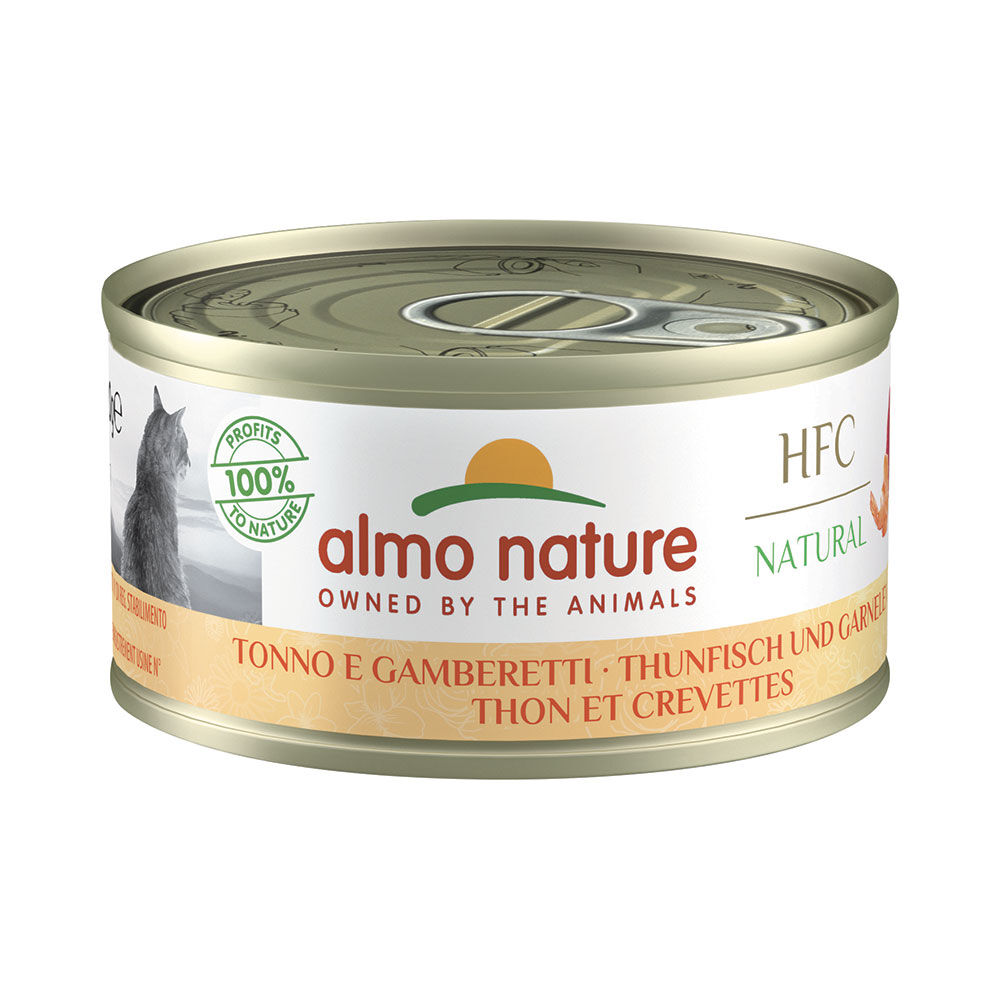 Almo Nature HFC Natural Tonno e Gamberetti 70 g, , large