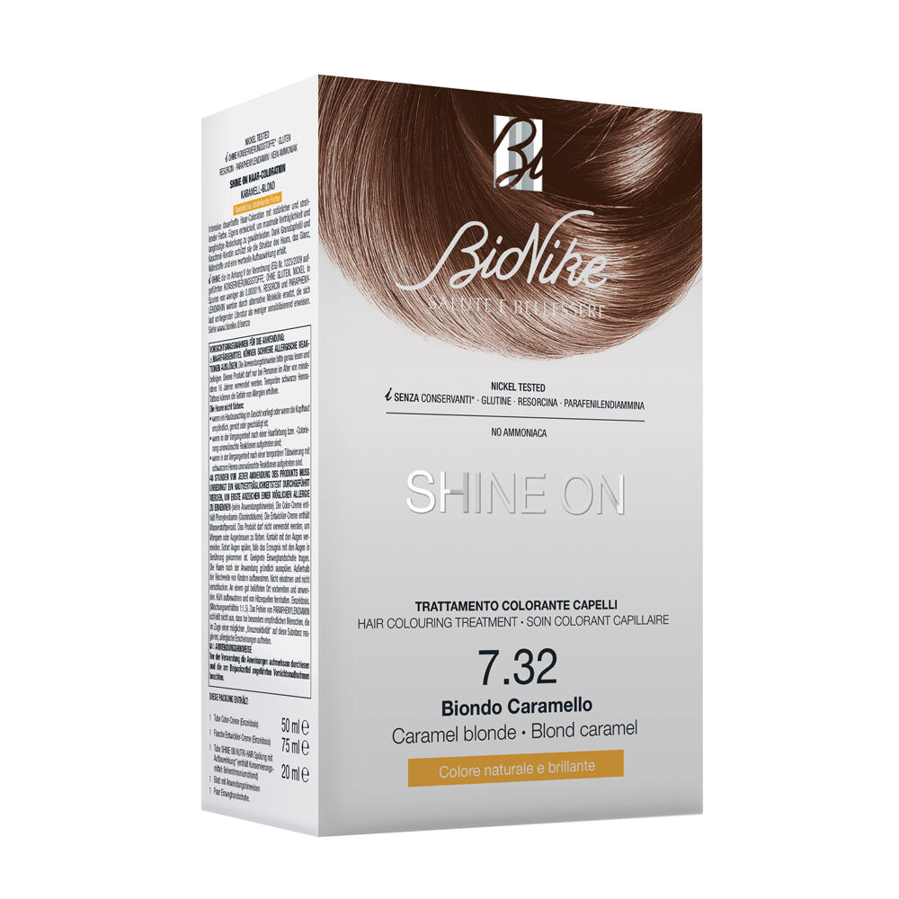 Bionike Shine On Trattamento Colorante Capelli Biondo Caramello N.7.32 - -