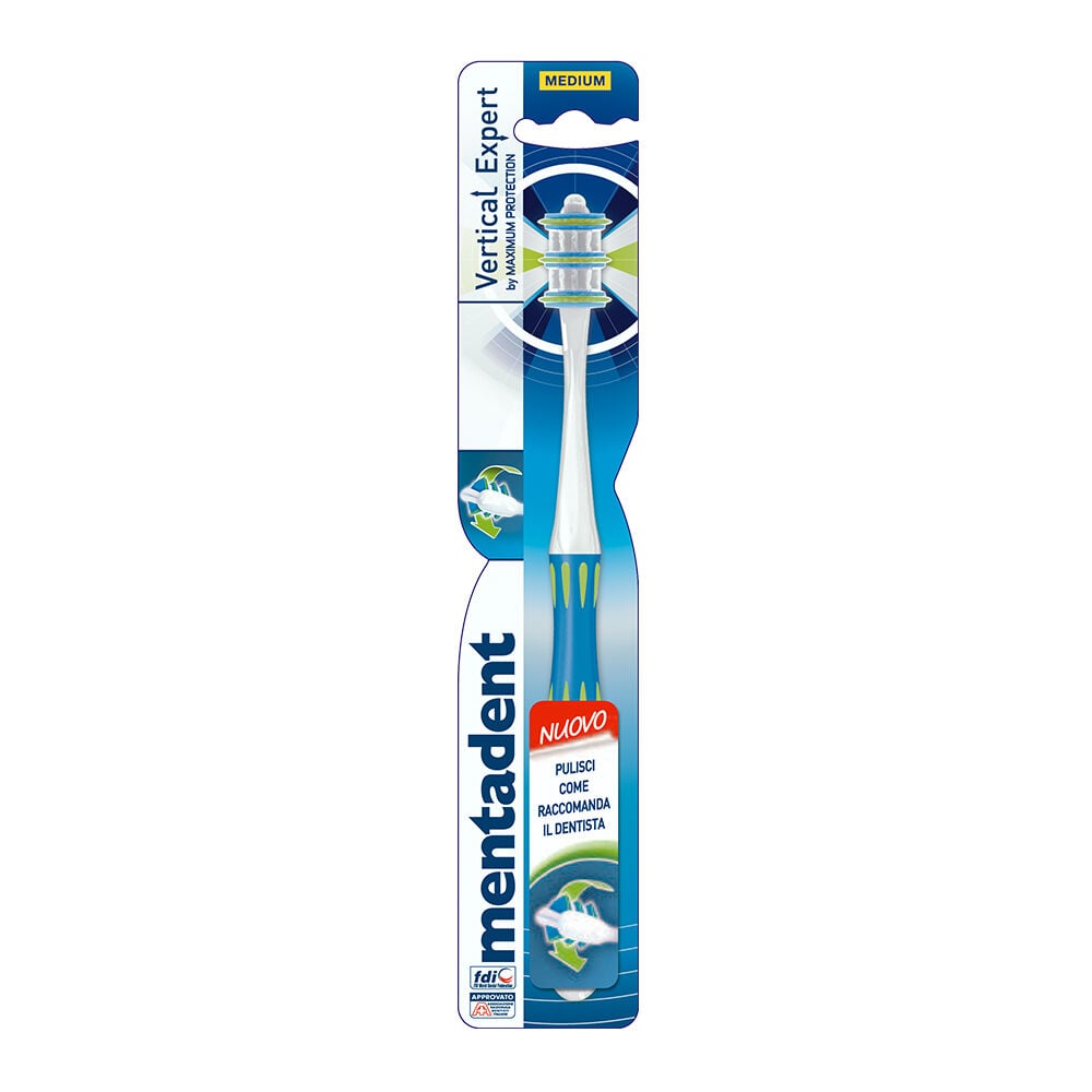 Mentadent Spazzolino Vertical Expert Per Pulizia Dentale Confezione Singola - Immagine 6