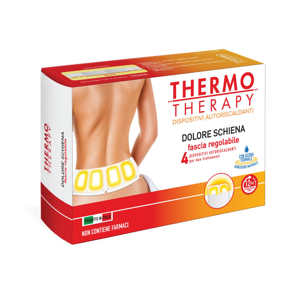 ThermoTherapy Dolore Schiena 4 Fasce Regolabili, , large
