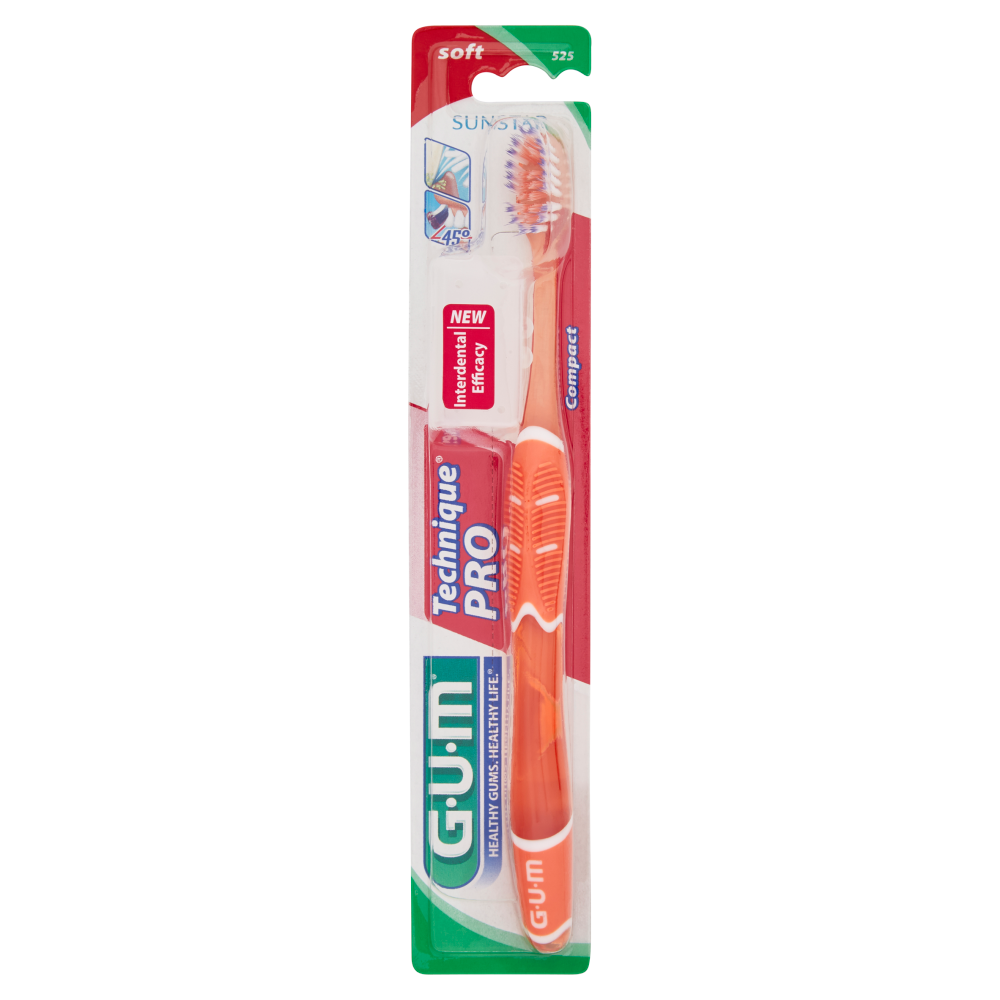 Sunstar Gum Technique Pro, Spazzolino, Piccolo 525, 1 Pz - Immagine 12