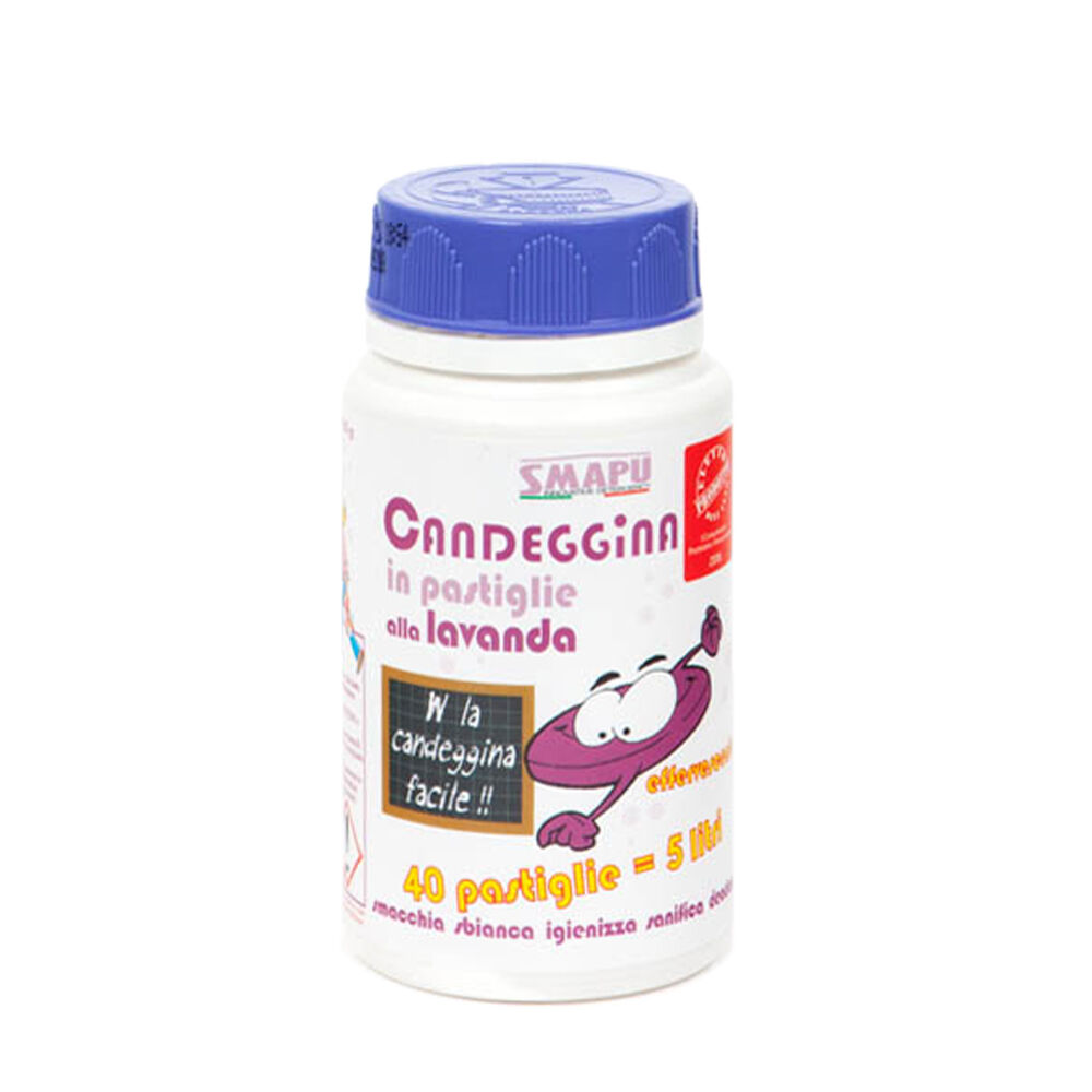 Smapu Candeggina in Pastiglia Lavanda - -