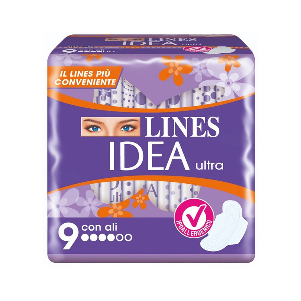 Lines Idea Ultra Giorno 9 Assorbenti - -