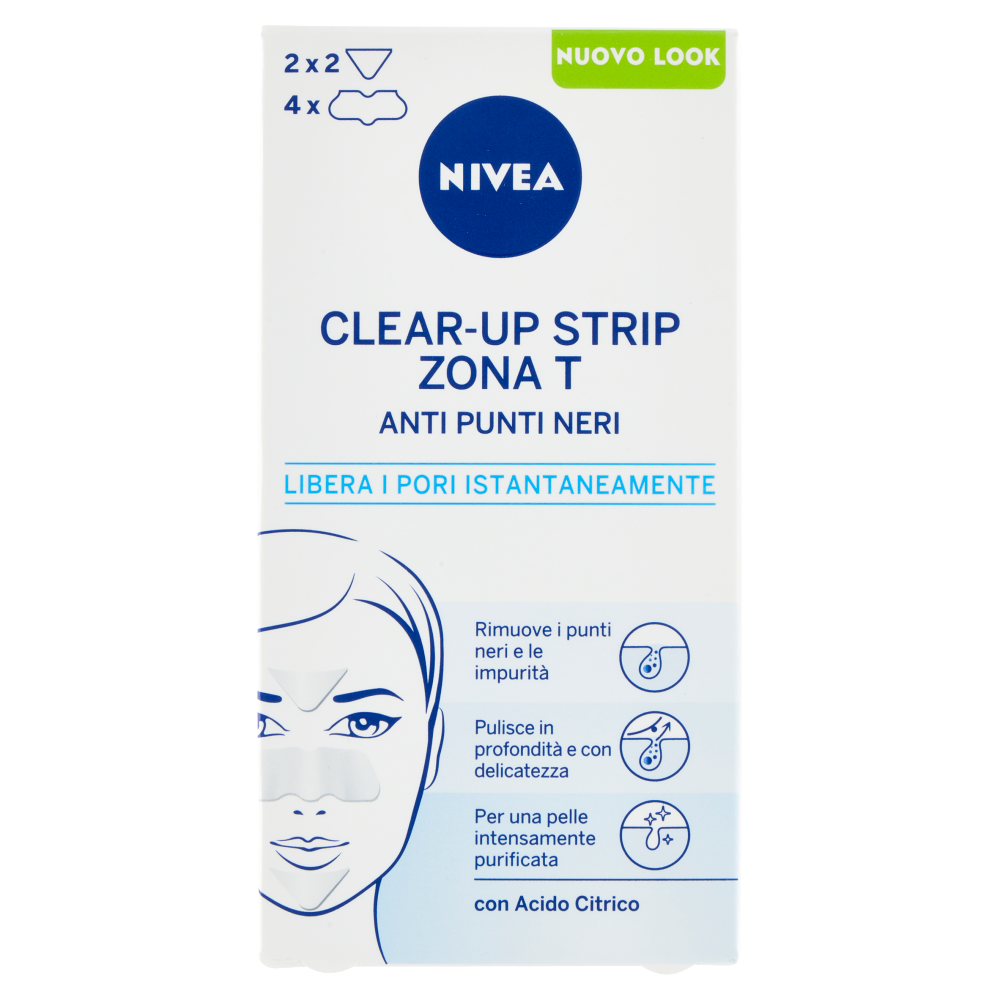 Nivea Clear-Up Zona T 6 Cerotti, , large