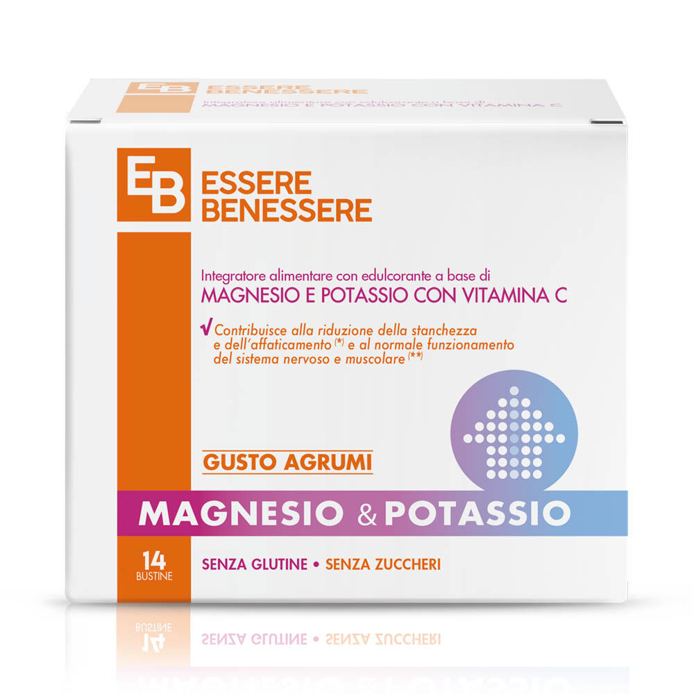 Essere Benessere Magnesio e Potassio 14 Bustine, , large