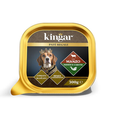 Kingar Patè Regale Manzo, Patate e Carote,  Kingar Patè Regale Manzo, Patate e Carote