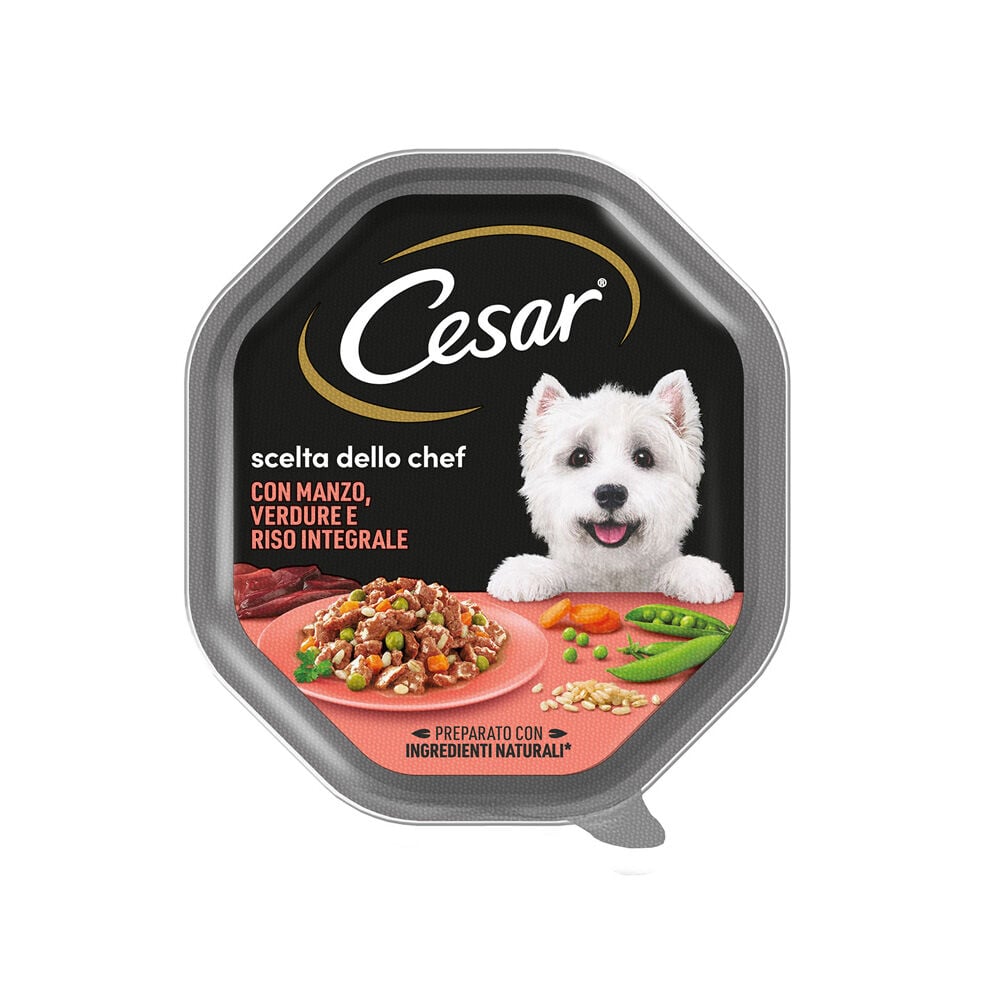 Cesar Scelta dello Chef Manzo e Riso Integrale 150 g - -