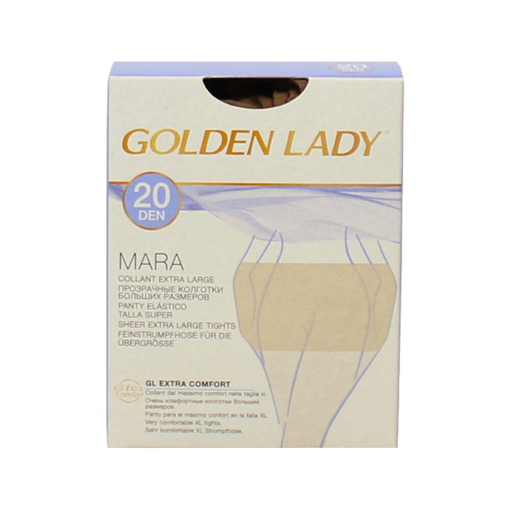 Golden Lady Collant Mara 20 Denari Daino Taglia XL - -