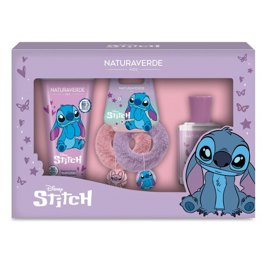 Naturaverde Disney Stitch: Eau de Toilette 30ml + Bagnoschiuma 100ml + Fermacapelli, , large