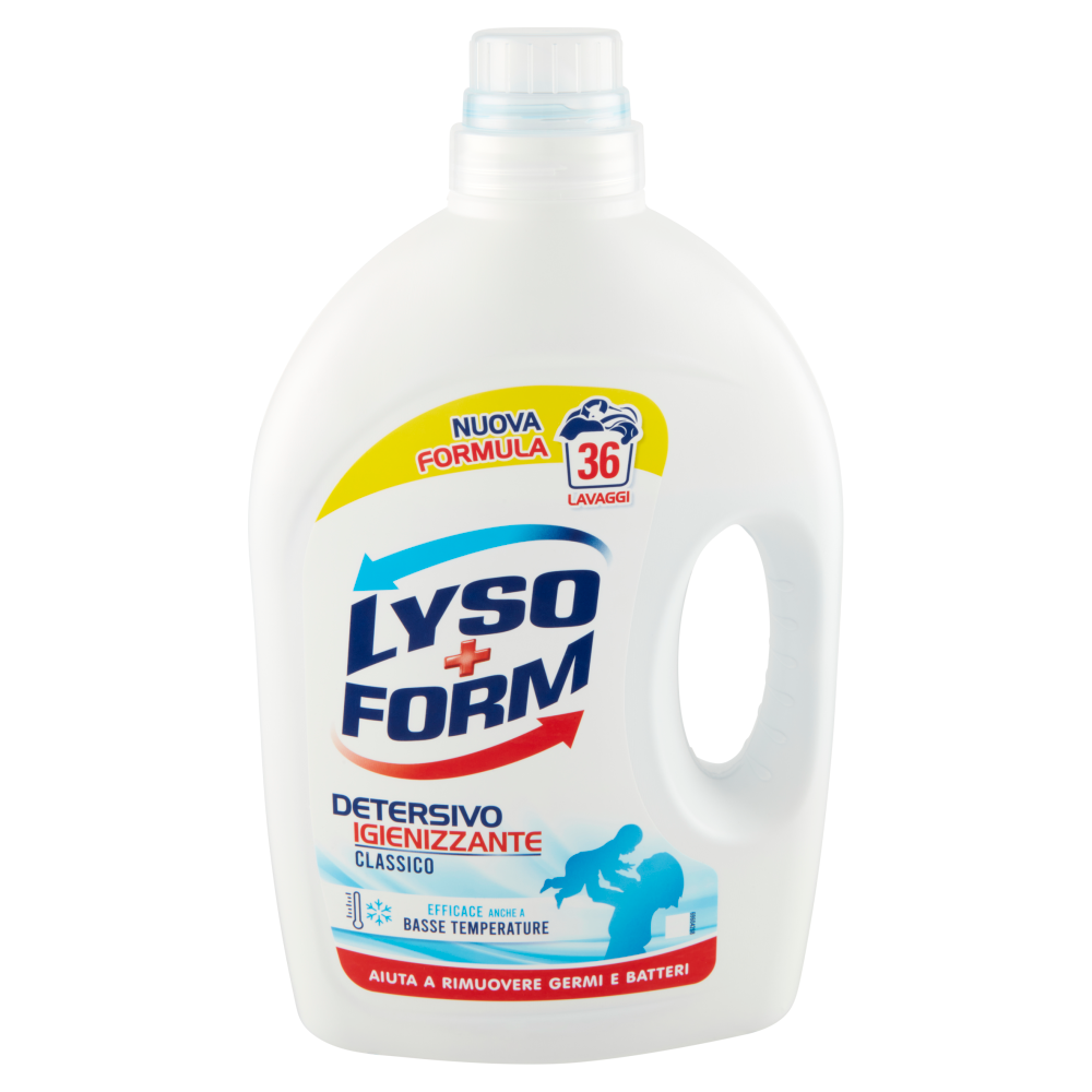Lysoform Detresivo Igienizzante Classico 36 Lavaggi 1,62 L - -
