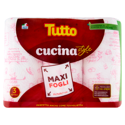 Tutto Cucina Style 3 Pezzi