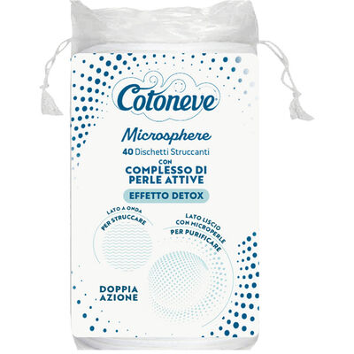 Cotoneve Dischetti Maxi Ovali Microsfere 40  Pezzi