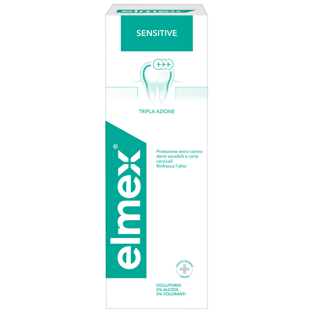 Elmex Collutorio Sensitive 400ml, , large