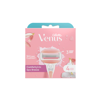 Gillette Venus Comfortglide Spa Breeze Ricambi x4	