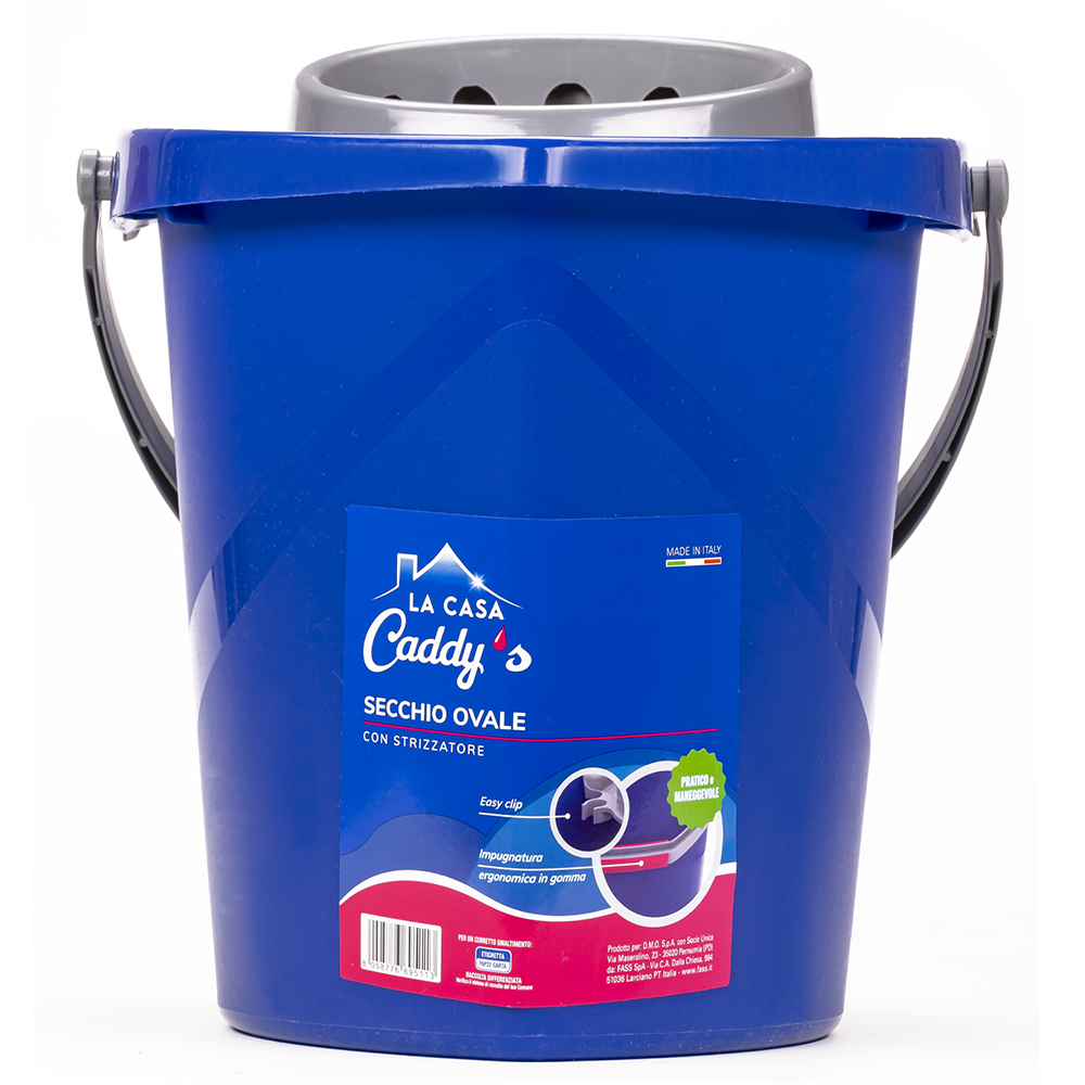 Caddy's Secchio Ovale con Strizzatore, , large