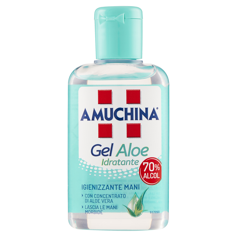 Amuchina Gel Aloe Idratante Igienizzante Mani 80 ml, , large