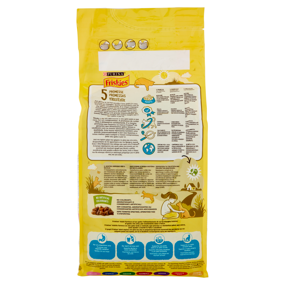 Friskies Gatto Adult con Tonno e con Verdure 2 Kg, , large