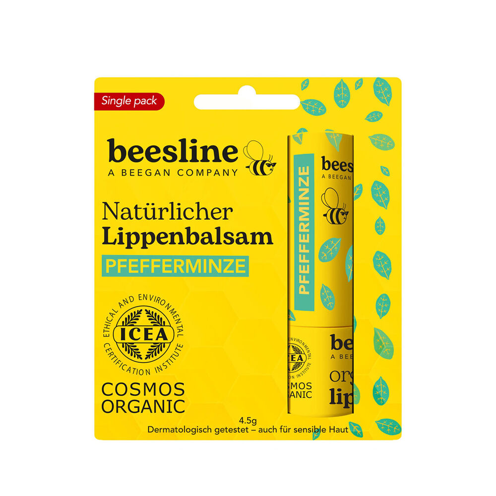 Beesline Balsamo Labbra Organico Menta Piperita,  Beesline Balsamo Labbra Organico Menta Piperita, , large
