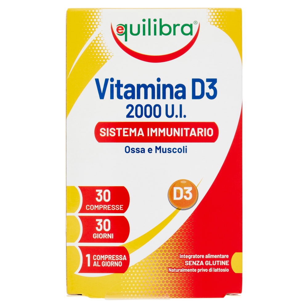 Equilibra Vitamina D3 30 Compresse - -