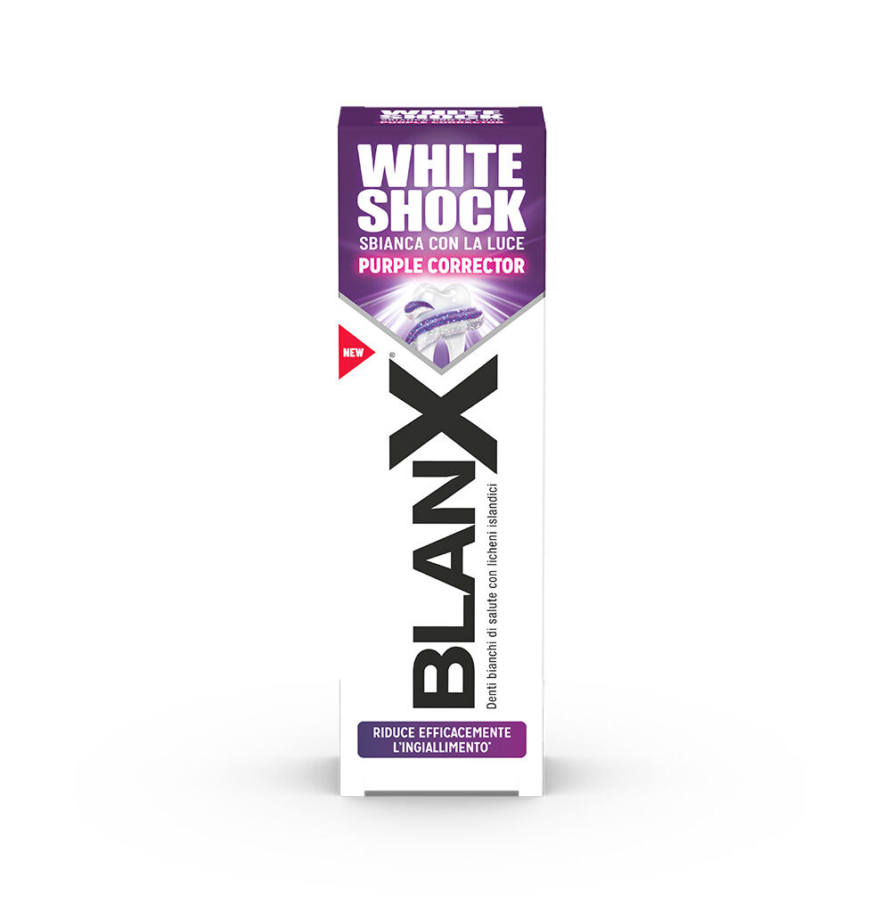 BlanX White Shock Purple Corrector Dentifricio 75 ml - -