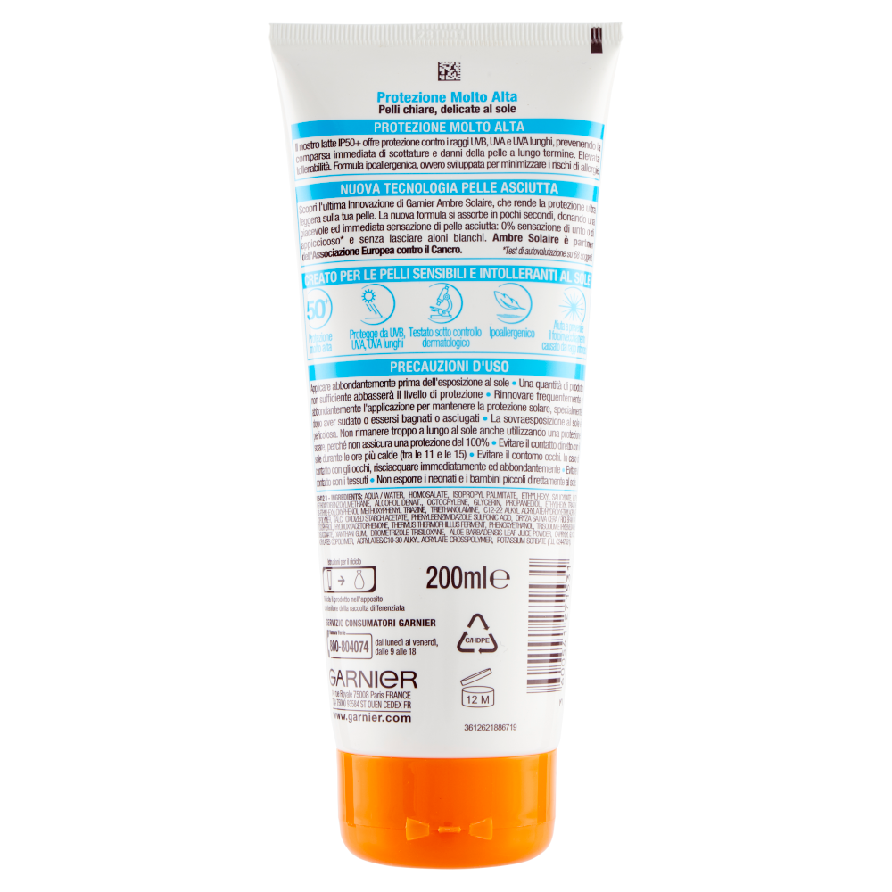 Ambre Solaire Crema Protezione Solare Advanced Sensitive Spf 50+, , large