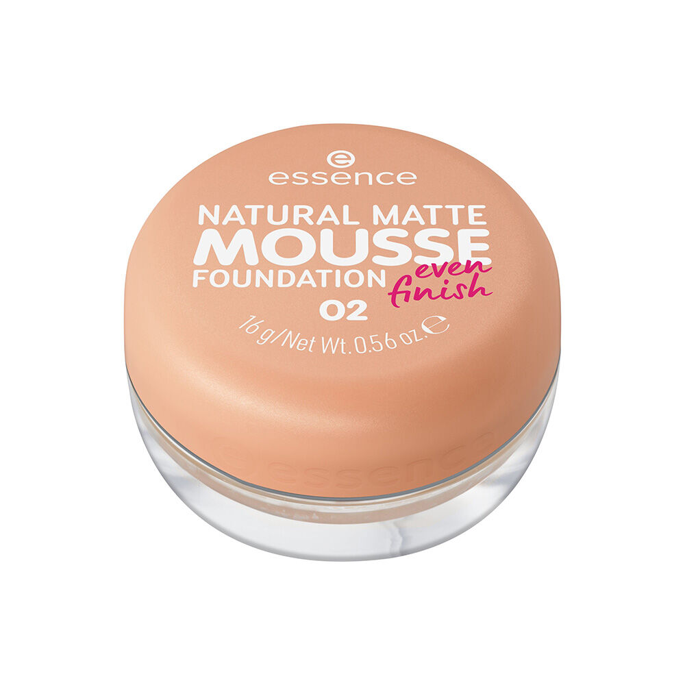 Essence Natural Matte Mousse Foundation 02 - -