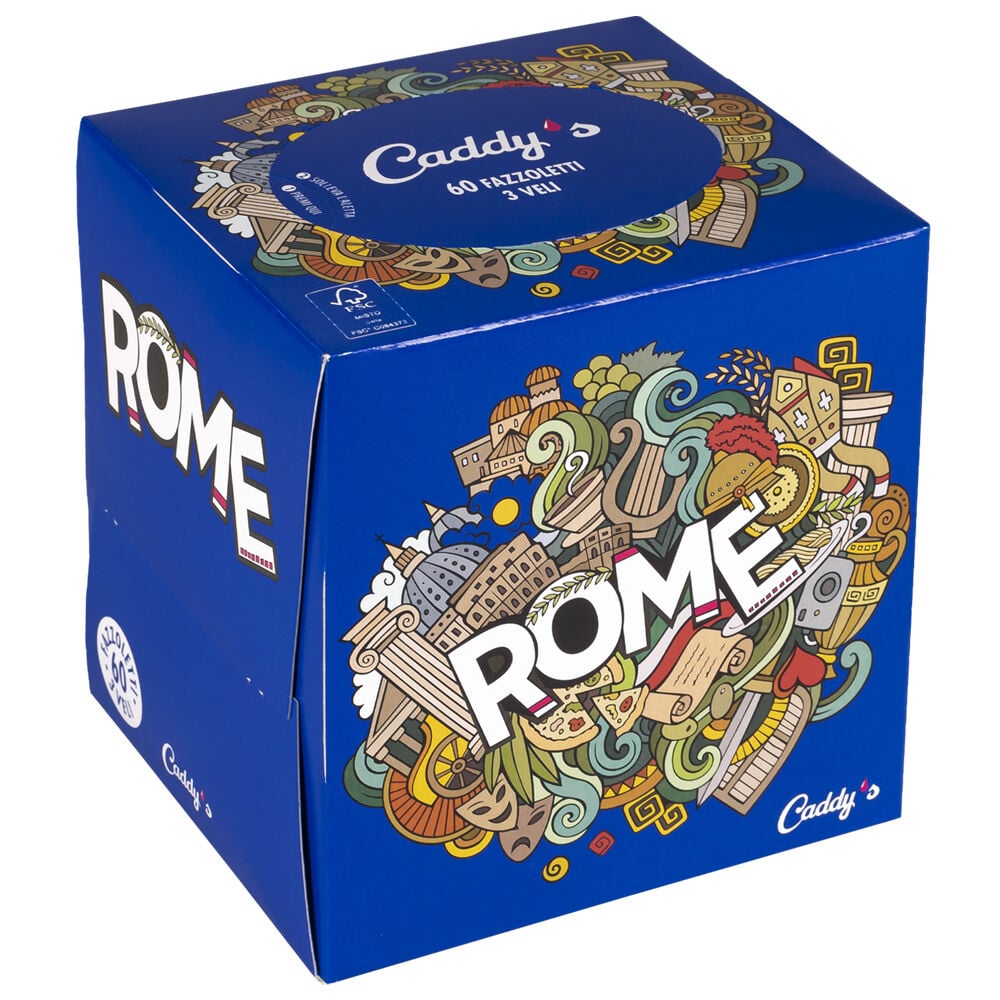Caddy's Box Fazzoletti 60 Pezzi, , large