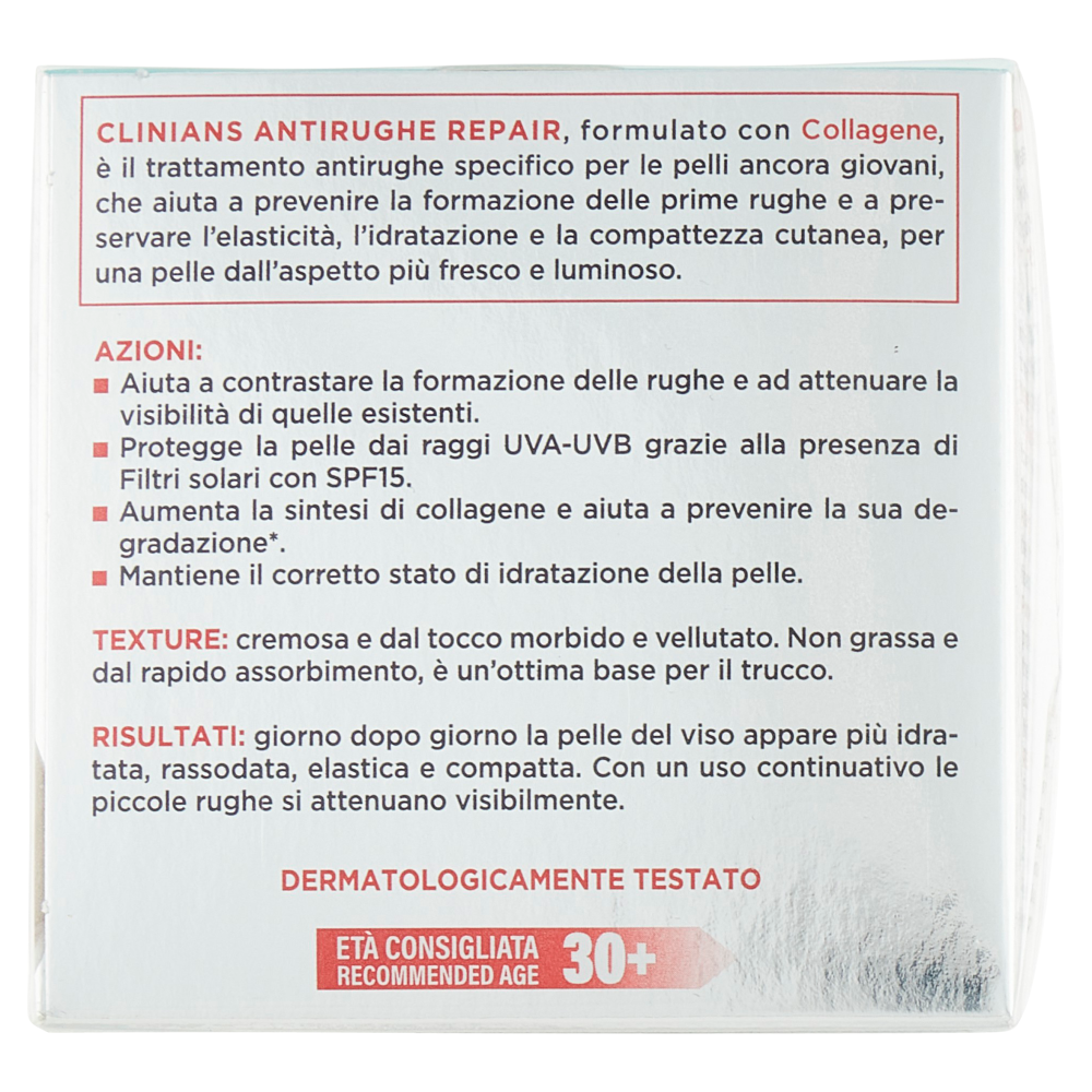Clinians Antirughe Repair Giorno Trattamento Rassodante Collagene con Estratto di Melograno 50 ml, , large