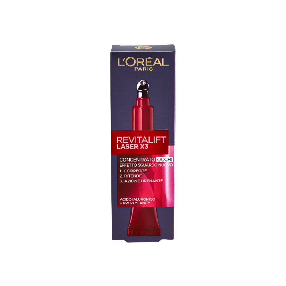 L'Oréal Paris Revitalift Laser X3 Occhi 15 ml - -